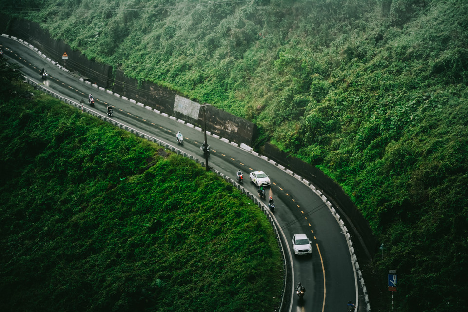 Извилистая дорога на перевале Хайван. (Фото: ВИА)