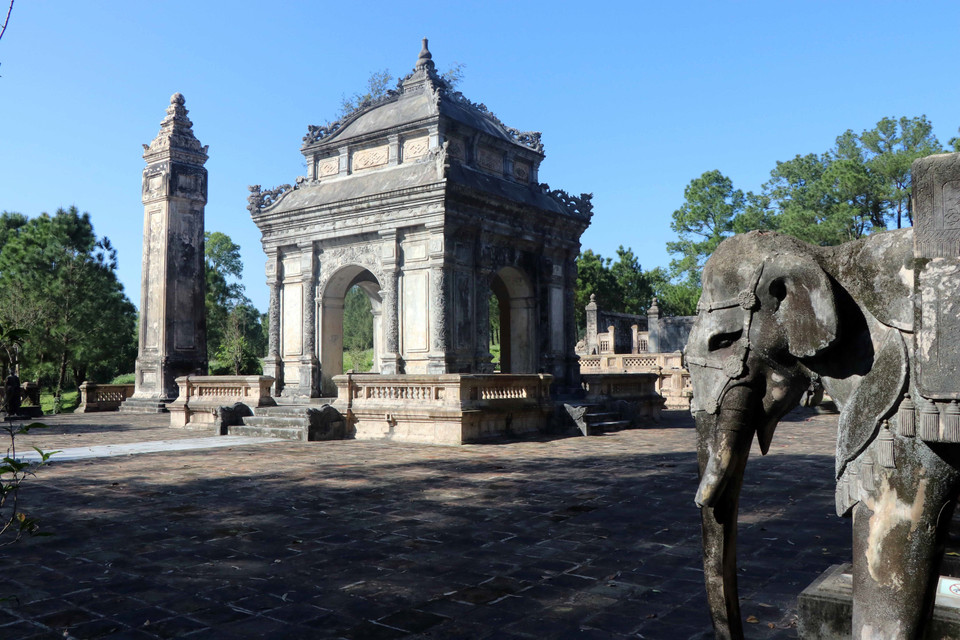 Могильный комплекс короля Донг Кханя. (Фото: ВИА)