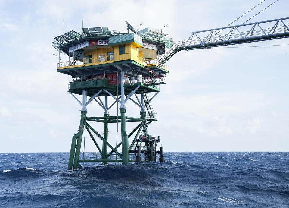 Буровая установка DK1/21 в кластере Баке. (Фото: ВИА)