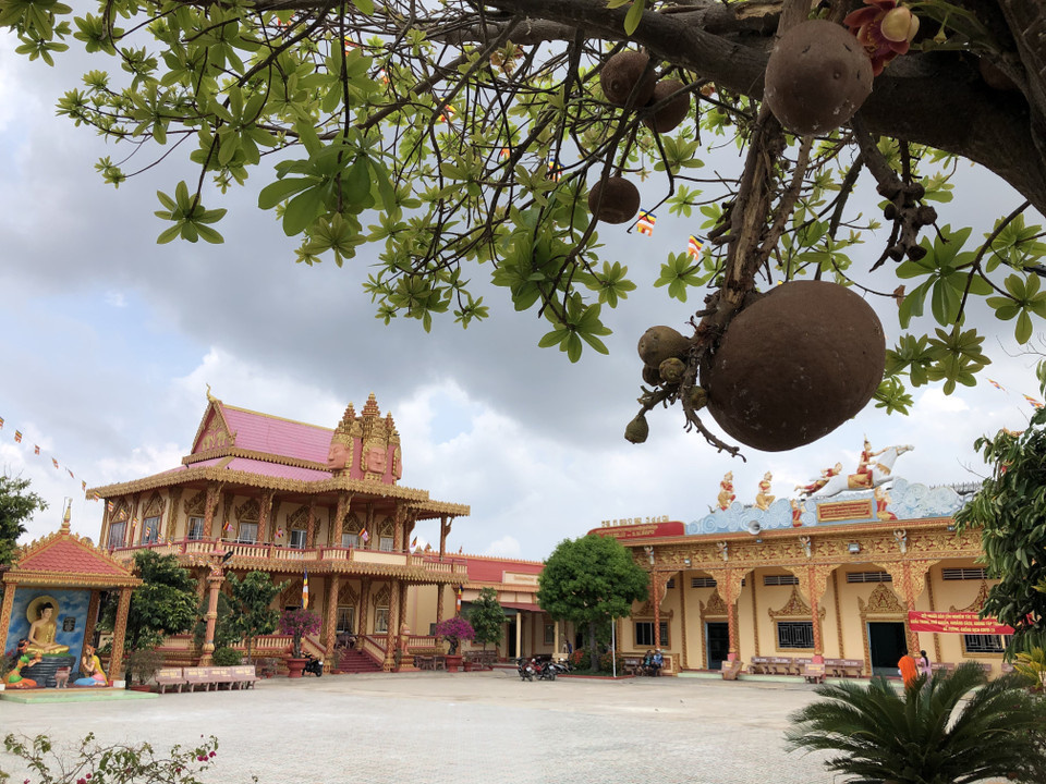 Башни носит типичную кхмерскую архитектуру в пагоде Сиемкан. (Фото: ВИА)