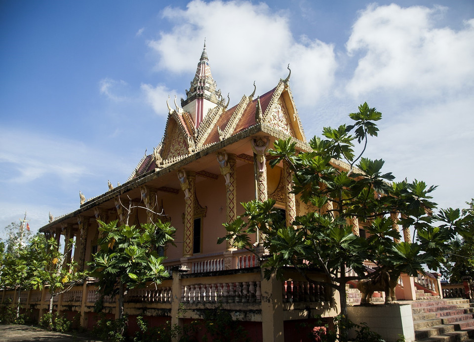 Главный зал пагоды Шомронг. (Фото: ВИА)