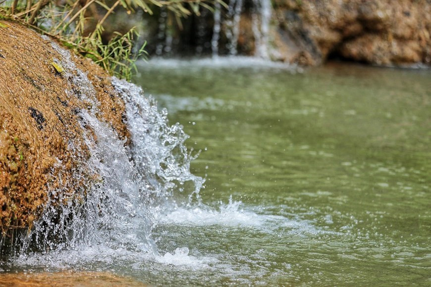 Водопад Заййем выглядит великолепно во время сезона дождей с апреля по сентябрь каждый год (Фото: Вьетнамплюс)