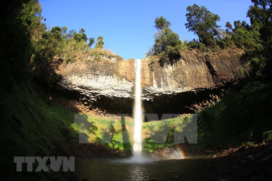 Водопад Тхенгнунг в коммуне Дакния, город Жангиа, провинция Дакнонг (Фото опубликовано ВИА)