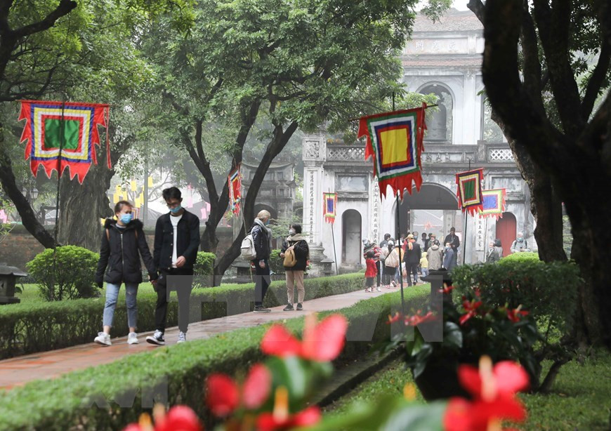 Храм Литературы вновь открывается для посетителей, 6 февраля 2020 г. (Фото: ВИА)