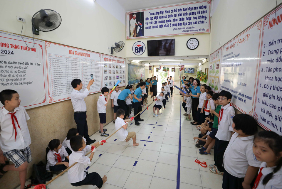 Для организации народных игр прямо в школе необходимо обеспечить абсолютную безопасность для учеников. (Фото: ВИА)