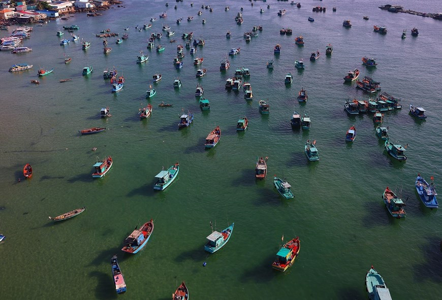 Рыбацкая деревушка Хонтхом, Фукуок. (Фото: ВИА)