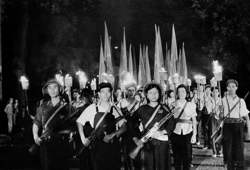 В мае 1964 года движение «Три готовы» было начато среди молодежи в столице, затем распространилось по всему Северу, внеся важный вклад в победу в войне сопротивления против США и за спасение страны. (Фото: ВИА)