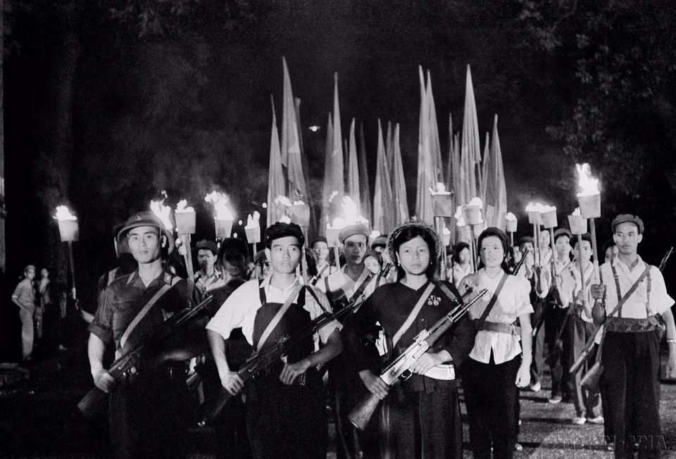 В мае 1964 года движение «Три готовы» было начато среди молодежи в столице, затем распространилось по всему Северу, внеся важный вклад в победу в войне сопротивления против США и за спасение страны. (Фото: ВИА)