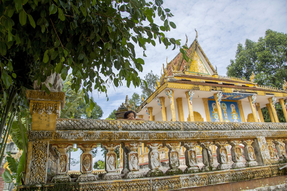 Пагода Кири Саттрай Менчей, широко известная как пагода Ка От. (Фото: ВИА)