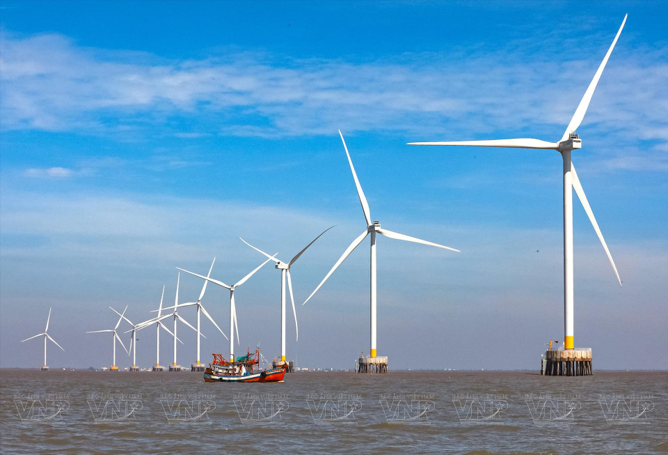 В будущем провинция продолжит реализацию большего количества проектов с намерением внести более 6500 МВт ветровой энергии в национальную электроэнергетическую систему. (Фото: ИЖВ)