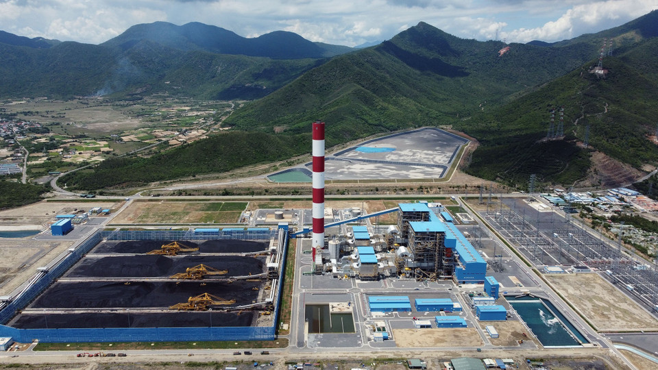 Теплоэлектростанция BOT Ванфонг 1 построена на инвестиции Sumitomo Group (Япония). (Фото: ВИА)