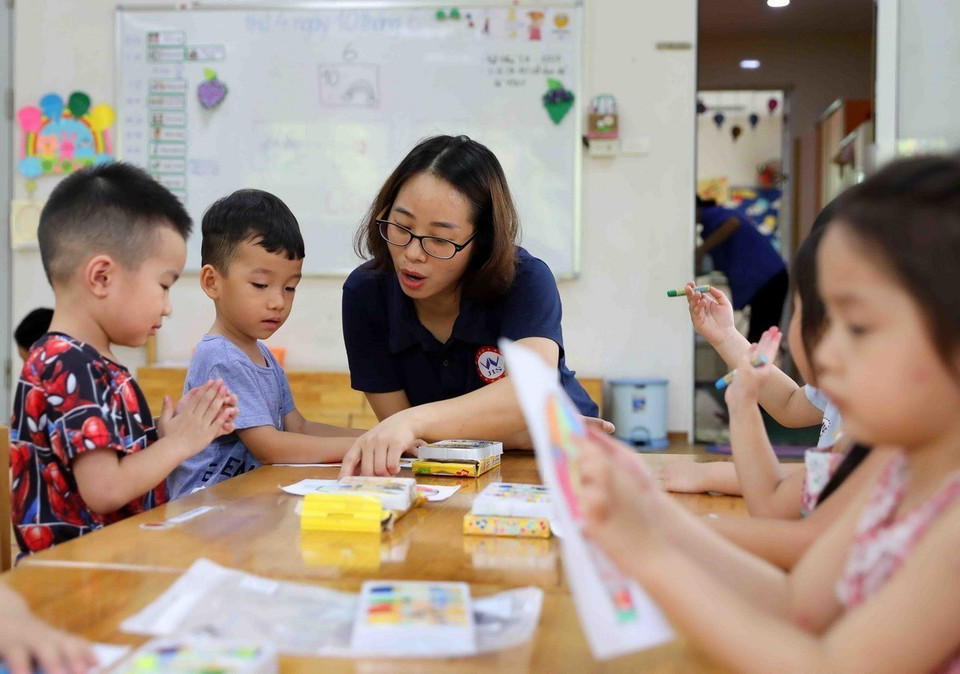 К концу первого семестра 2022-2023 учебного года в целом по городу насчитывается 1.147 дошкольных и более 2.400 самостоятельных дошкольных образовательных учреждений. (Фото: ВИА)