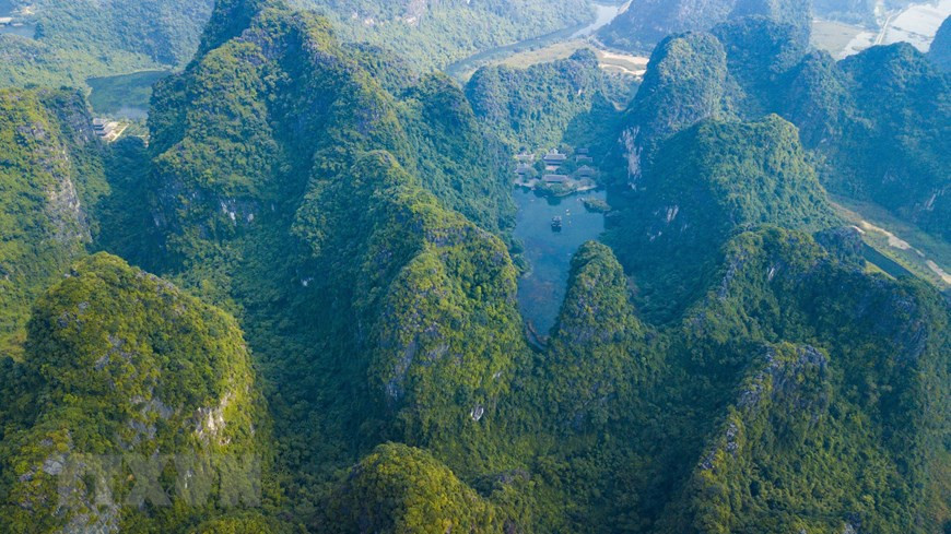 Комплекс достопримечательностей Чанган сверху. (Фото: ВИА)
