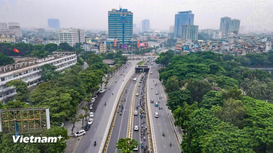 Зона подземного перехода Ким Лиен. (Фото: Vietnam+)