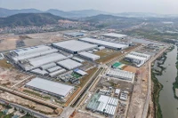 Индустриальный парк Сонгкхой (Куангйен) привлекает множество предприятий для инвестиций и производства, создавая рабочие места для местного населения. Фото: ВИА.