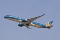 Самолёт авиакомпании Vietnam Airlines. (Фото: Vietnam+).