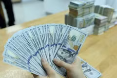 Справочный курс доллара США установлен на уровне 25 627 донгов за доллар по состоянию на 26 октября. Фото: ВИА.