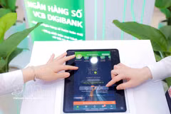 Vietcombank всегда является одним из лидеров в области цифровой трансформации. Фото: ВИА.
