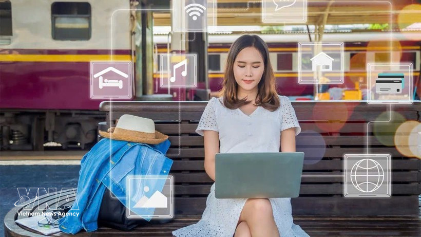 Национальное управление туризма Вьетнама сослалось на отчёт e-Conomy SEA 2025, подготовленный Google, Temasek и Bain & Company, согласно которому туризм является одним из ключевых драйверов экономики Вьетнама. (Фото: ВИА)