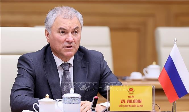 Председатель Государственной Думы Вячеслав Володин готовится к визиту во Вьетнам (Фото: ВИА)