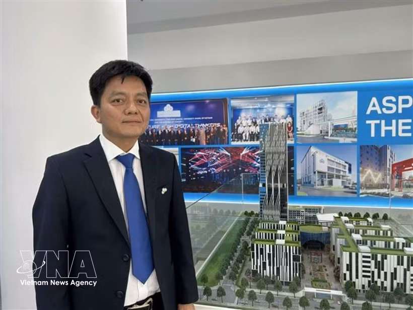 Доцент, доктор наук Нгуен Хыу Куинь, проректор Университета CMC (Фото: ВИА)