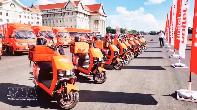 Viettel запускает бренд Unitel Logistics в Лаосе (Фото: ВИА)