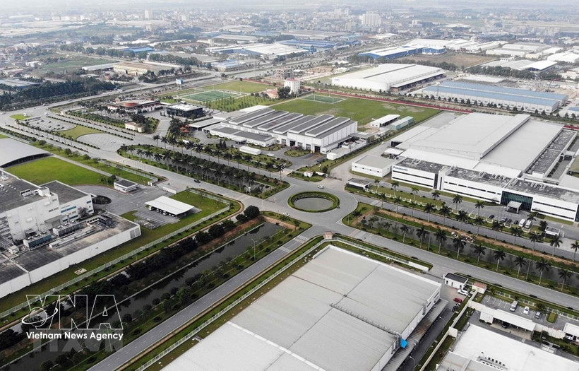 Промышленный парк Тханглонг II расположен на территории Йенми и Михао провинции Хынгйен (Фото: ВИА)