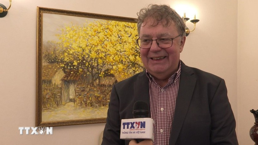 Патрик Кёбеле, председатель Коммунистической партии Германии (DKP) (Фото: ВИА)