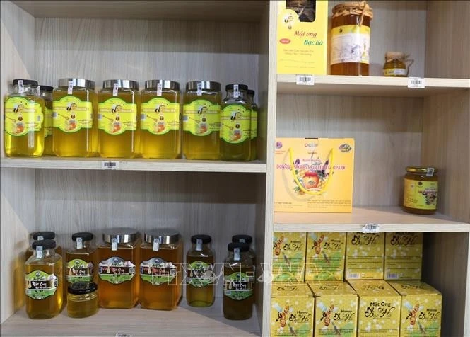 Мятный мед — основной продукт OCOP плато Донгван, Хазянг (Фото: ВИА)