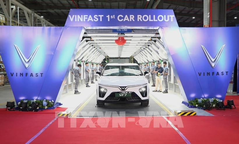 Модели электромобилей производятся на заводе VinFast India (Фото: ВИА)