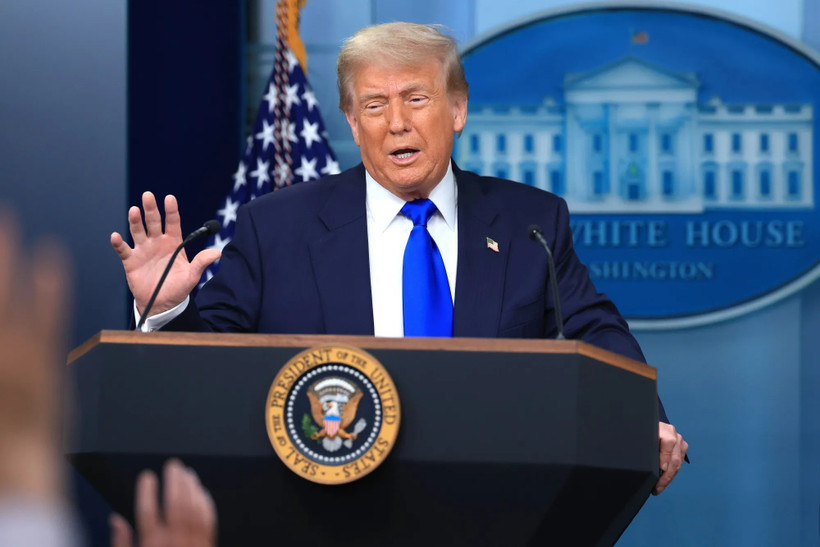 Президент США Дональд Трамп (Фото: Joe Raedle/Getty Images)