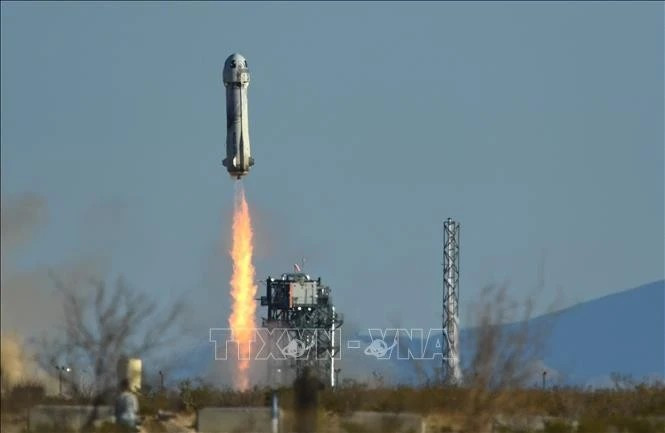 Ракета New Shepard компании Blue Origin (Фото: AFP/ВИА)