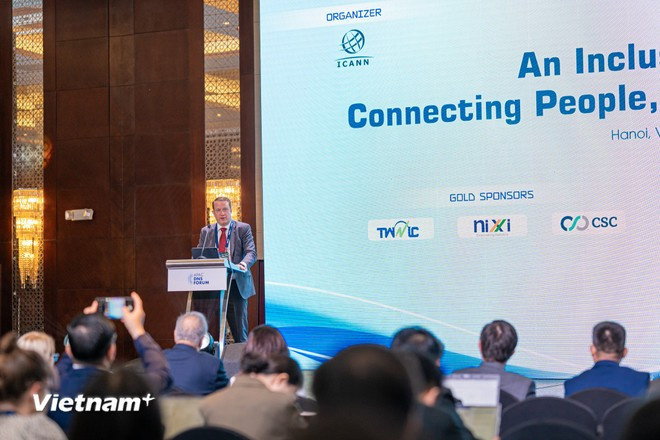 Председатель и генеральный директор ICANN Кёртис Линдквист. (Фото: Vietnam+) 7.jpg