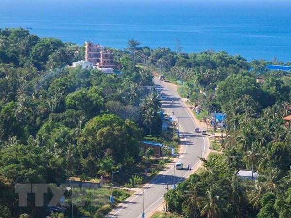 Уголок острова Фукуок. (Фото: ВИА) phu-quoc-bao-ton-bien.jpg