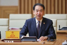 Посол Китая во Вьетнаме Хэ Вэй. Фото: ВИА.