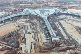 Пассажирский терминал аэропорта Лонгтхань постепенно завершается. Фото: ВИА.