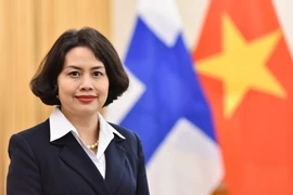 Посол Вьетнама в Финляндии Фам Тхи Тхань Бинь. Фото: ВИА.