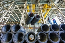Корпорация Хоа Фат стремится выпустить первую продукцию железнодорожных рельсов в мае 2027 года. Иллюстративное фото: Корпорация Хоа Фат. Фото: congthuong.vn. 