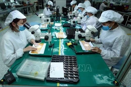 Производство электронных комплектующих на предприятии ООО «4P» (провинция Хынгйен) — проект с крупными инвестициями, передовыми технологиями и высоким потенциалом участия в региональных и глобальных цепочках поставок. Фото: ВИА.