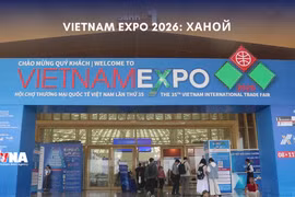 В Ханое проходит Vietnam Expo 2026 с участием сотен международных компаний. Фото: ВИА.