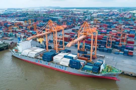 Корабль прибывает в порт Хайфон. Иллюстративное фото. Фото: ВИА.