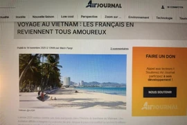 По данным сайта air-journal.fr, большинство туристов, вернувшихся во Францию, рекомендуют друзьям выбрать Вьетнам благодаря гармоничному сочетанию культуры, природы и местного образа жизни. Фото: ВИА.