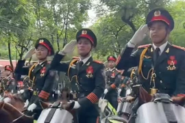 Конный отряд на генеральной репетиции А80. Фото: ВИА.