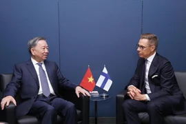 Генеральный секретарь, Президент То Лам встретился с Президентом Финляндии Александером Стуббом, сентябрь 2024 года. (Фото: ВИА)