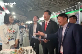 Вьетнамские технологические компании расширяют связи на выставке SusHi Tech Tokyo 2025. Фото: ВИА.