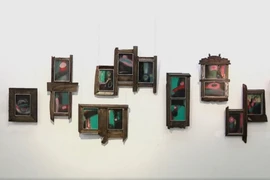 Произведения, представленные на выставке «Гоп Зо». Фото: ВИА.