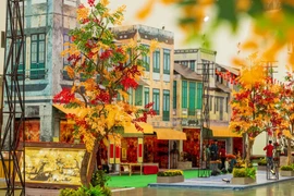 Пространство «Квинтэссенция осени Ханоя» на Осенней ярмарке. Фото: ВИА.