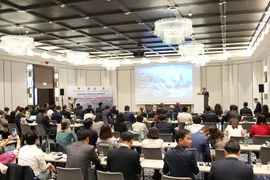 Конференция по продвижению инвестиций в Международный финансовый центр Вьетнама. Фото: VGP.