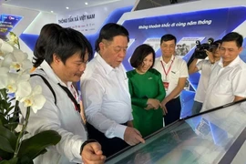 Открытие Национальной пресс-ярмарки Вьетнама 2025 года в Ханое. Фото: ВИА.