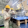 Линия по производству комплектующих для автомобилей и мотоциклов компании Vietnam Precision Industrial No. 1 Co., Ltd. в промышленной зоне Батхьен-2 провинции Футхо. Фото: ВИА.